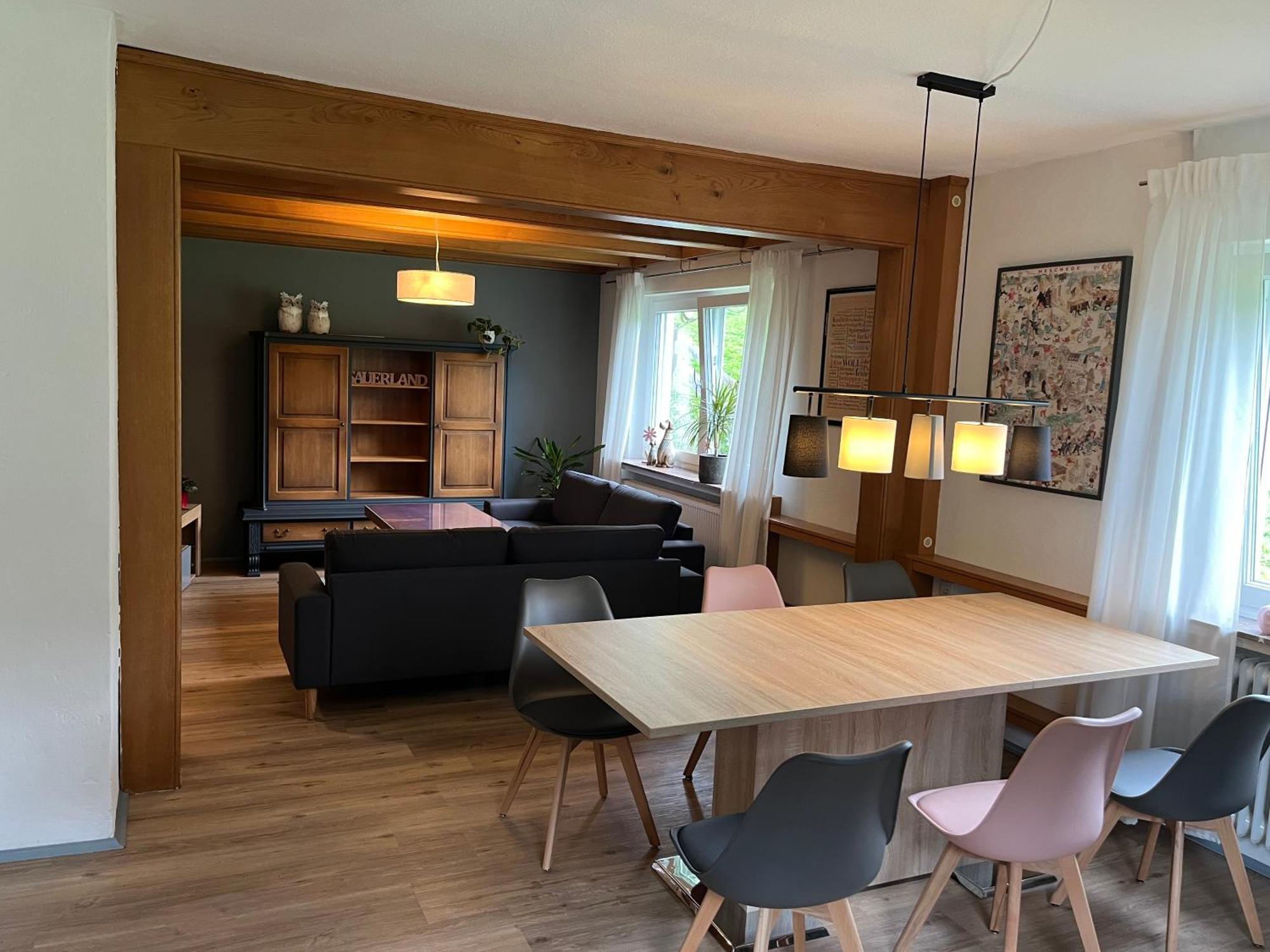 Modernisierte Ferienwohnung Im Schoenen Sauerland Meschede Extérieur photo